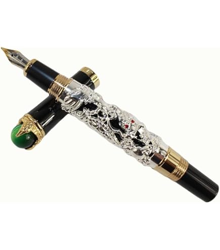 Amazon.co.jp: ドラゴンペン Jinhao ローラーボールペン ヘビーペン